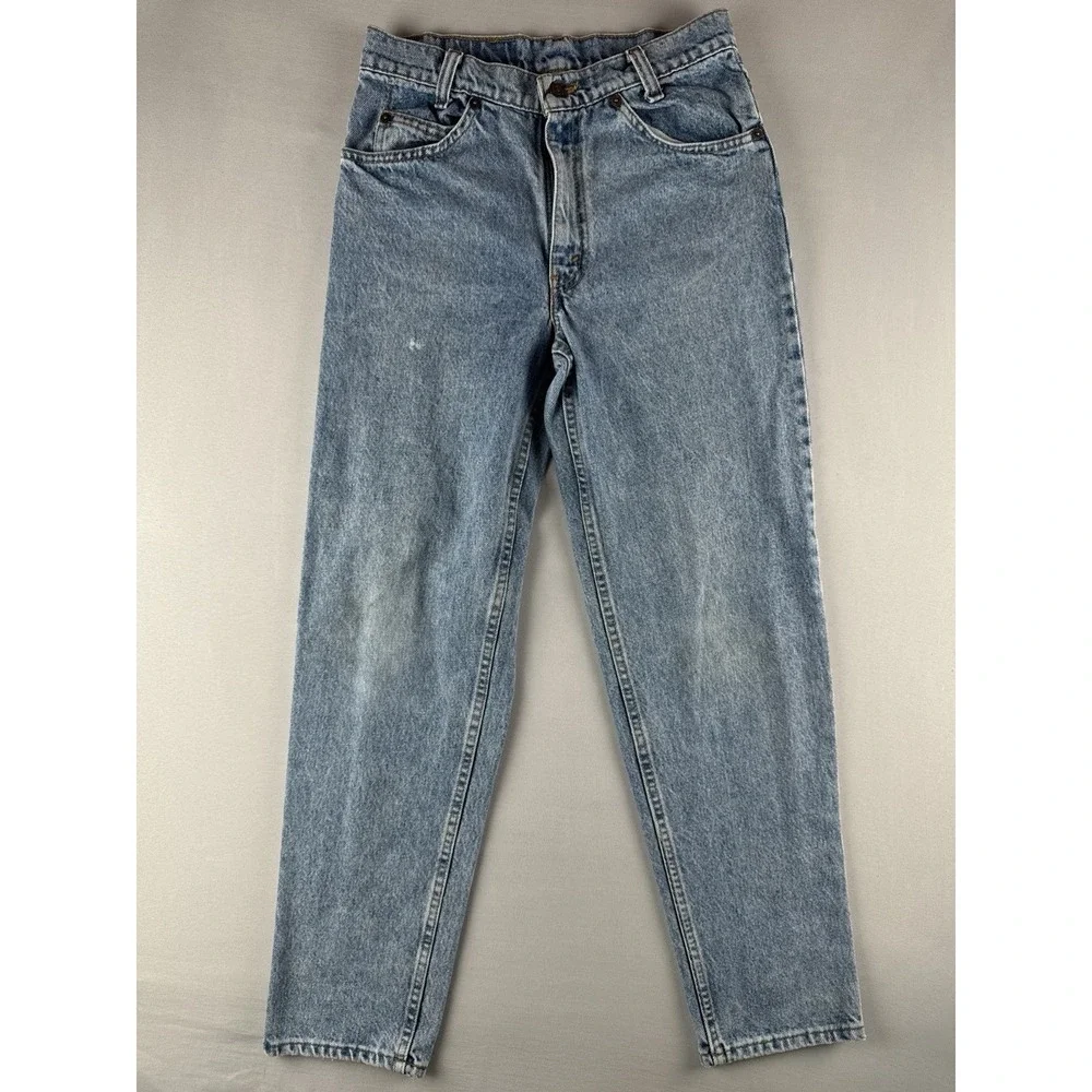 Vintage 90s Levis 550 Orange Tab Jeans USA Made Relaxed Fit 29x30 Student